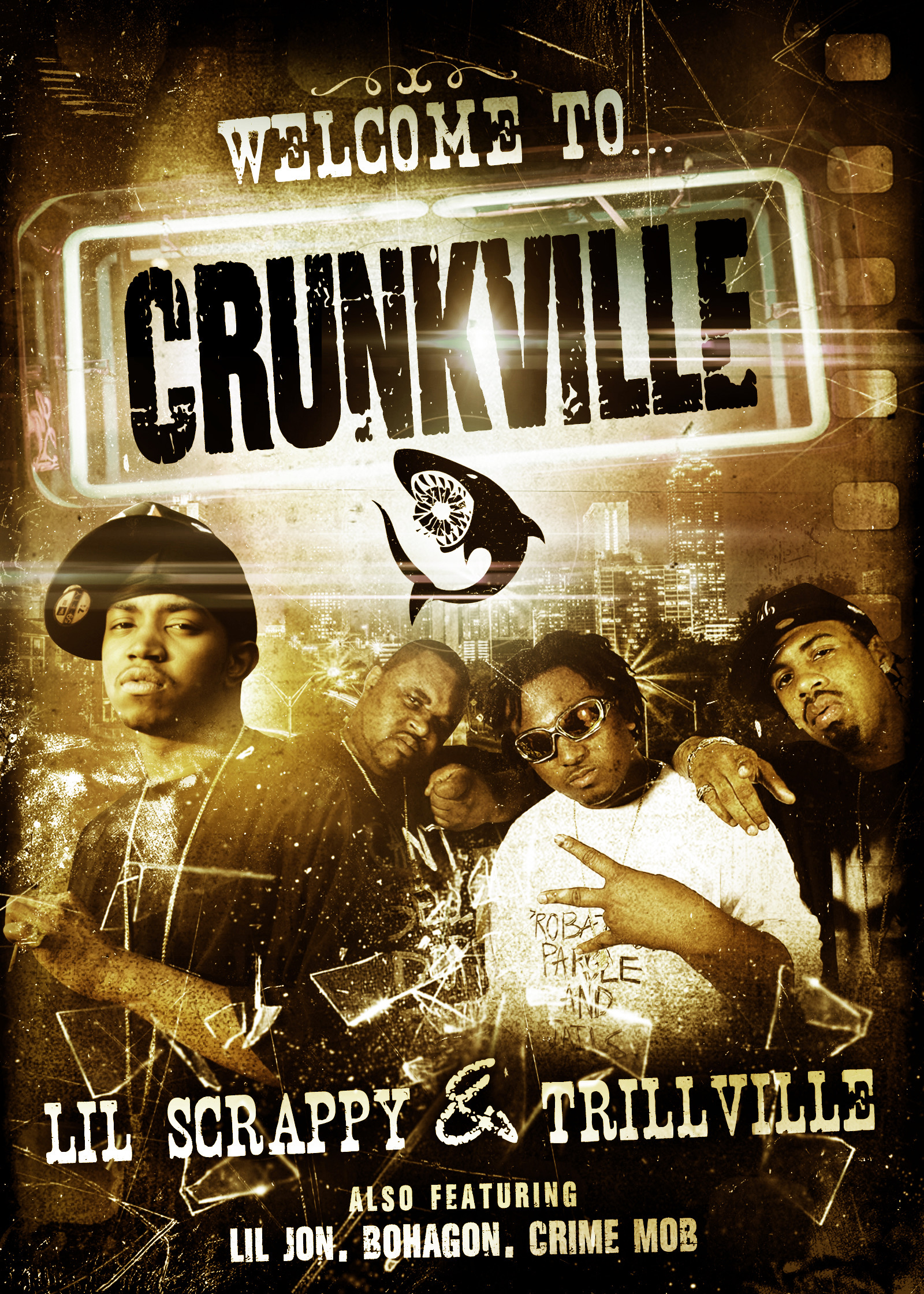 Welcome to Crunkville movie cover featuring Lil Scrappy and Trillville